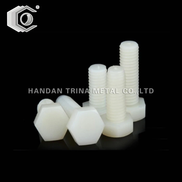 DIN933 Plast Nylon Hex Bolt